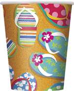 Flip Flop 9oz Cups