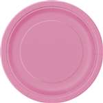 16 Hot Pink 9in. Plates