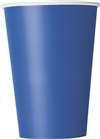 10 Royal Blue 12oz Cups