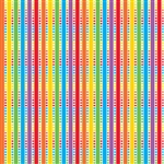 Rainbow Birthday Gift Wrap - 30" x 5 Ft