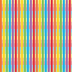 Rainbow Birthday Gift Wrap - 30" x 5 Ft