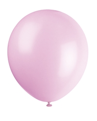 Petal Pink 12 Inch Latex Balloons 10 Count