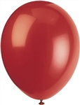 50 12 inch Cherry Red Latex Balloons