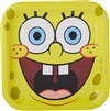 Spongebob Squarepants  9 Inch Square Dinner Plates