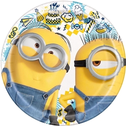 Despicable Me Minions 7" Plates