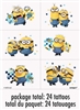 Despicable Me Minions Temporary Tattoos