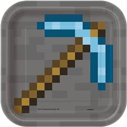 Minecraft 7" Square Plates