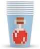 Minecraft 9oz Paper Cups