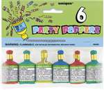 Party Poppers (6/Bag)
