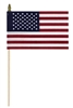 4in.X6in. Us Flag 4Ct Packaged
