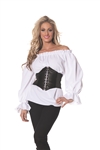 Renaissance Long Sleeve White Shirt - X-Large