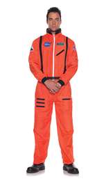 Nasa Astronaut Orange Teen Costume