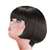 Eve - Black Flapper Wig