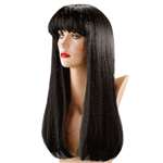 Kelly Long Black Wig