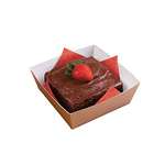 Square Brownie Mini Treat Boxes