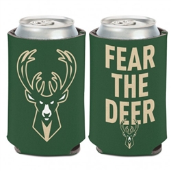 Milwaukee Bucks Fear the Deer Can Cooler