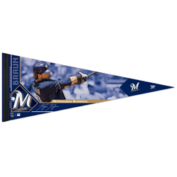 Milwaukee Brewers - Ryan Braun Pennant