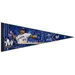 Milwaukee Brewers - Yovani Gallardo Premium Pennant