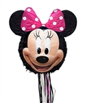 Minnie Mouse Head Pull Pinata