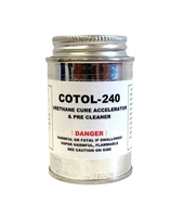 Black Rock COTOL-240 4 oz Can Urethane Cure Accelerator & Pre-cleaner
