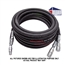 DITEQ 100ft Pair Hydraulic hoses 1/2" & 3/4" Return, W/ Flush-Face Fittings