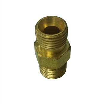 314B Brass Adaptor O2B Male And O2B Male