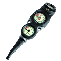 Mares Mission 3 Console - Pressure Gauge, Depth Gauge & Compass