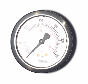 Kirby Morgan Gauge, 0 - 300 PSI, L.P.