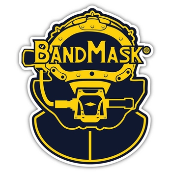 Kirby Morgan Bandmask Die Cut Sticker