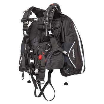 Zeagle 911 BCD Public Safety Buoyancy Compensator, Black