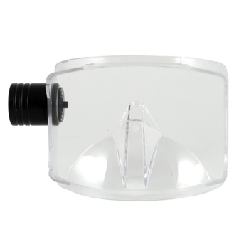 Interspiro Divator AGA Visor With Hatch ABV (Ambient Breathing Valve)