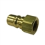 Eaton Hansen B2K16 ISO-B Interchange Hydraulic 1/4" Male Brass Quick Disconnect Fitting