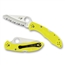Spyderco Salt 2 Knife - H1 Steel Blade, Yellow FRN Handle