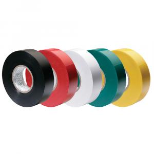 Ancor Premium Assorted Electrical Tape - 1/2&quot; x 20' - Black / Red / White / Green / Yellow [339066]