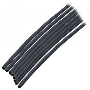 Ancor Adhesive Lined Heat Shrink Tubing (ALT) - 1/8&quot; x 6&quot; - 10-Pack - Black [301106]