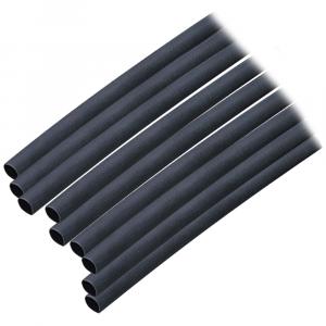 Ancor Adhesive Lined Heat Shrink Tubing (ALT) - 3/16&quot; x 12&quot; - 10-Pack - Black [302124]