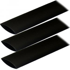 Ancor Adhesive Lined Heat Shrink Tubing (ALT) - 1&quot; x 6&quot; - 3-Pack - Black [307106]