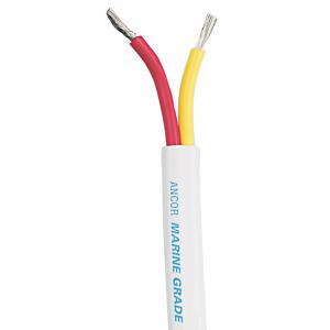 Ancor Safety Duplex Cable - 12/2 AWG - Red/Yellow - Flat - 500' [124350]