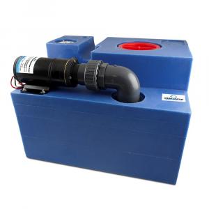 Albin Group 12 Gallon (47L) Waste Water Tank CPL Macerator - 12V [03-02-009]