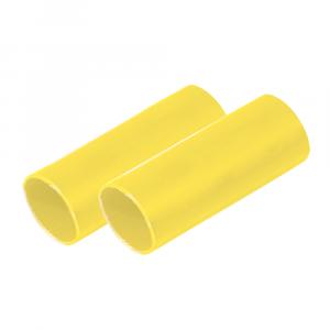 Ancor Battery Cable Adhesive Lined Heavy Wall Battery Cable Tubing (BCT) - 1&quot; x 3&quot; - Yellow - 2 Pieces [327903]