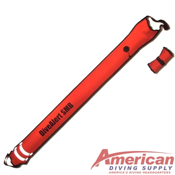 Dive Alert DMB1 Surface Marker Buoy Safety Orange SMB