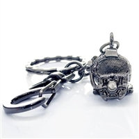 Divers Gifts & Collectables Kirby MorganÂ®  KM 37 Diving Helmet Keyring - Gun Metal Gray