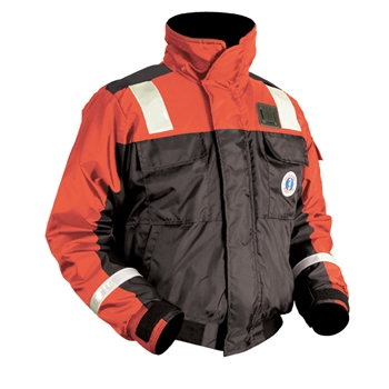 Mustang Survival Classic Flotation Bomber Jacket with SOLAS Reflective Tape