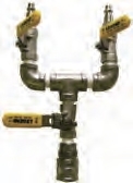 Subsalve 2 Station Manifold 1/4" S.S.