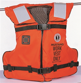 Mustang Survival Type III/V Work Vest w/SOLAS Reflective Tape