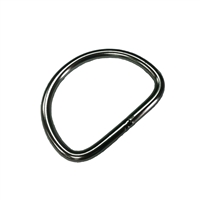 Black Rock 316 Stainless Steel 1/4" x 2" D-Ring