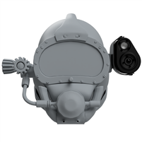 UAM Tec "Barreleye Dive" All-in-one Digital Video/Audio system for Kirby Morgan Fiberglass  Dive Helmets