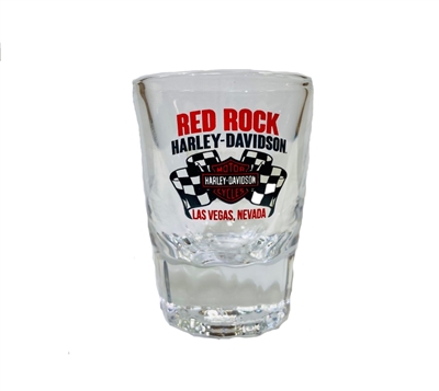 RED ROCK CUSTOM RED SHOT GLASS