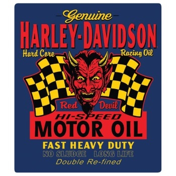 Harley-Davidson Red Hot Tin Sign - Shop Las Vegas Harley-Davidson