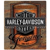 H-D OIL CAN LABEL SIGN